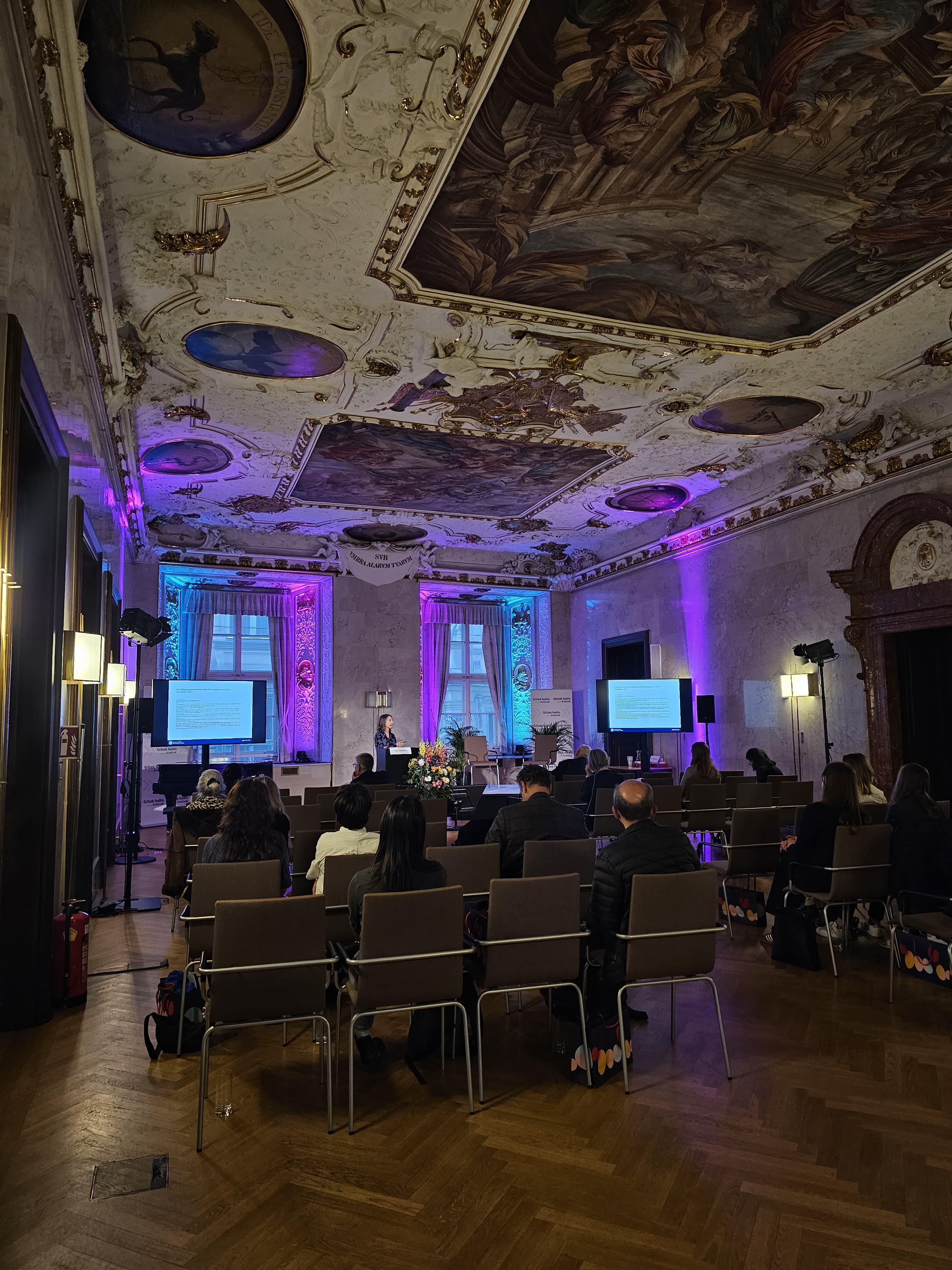 Fachvortrag im historischen Saal