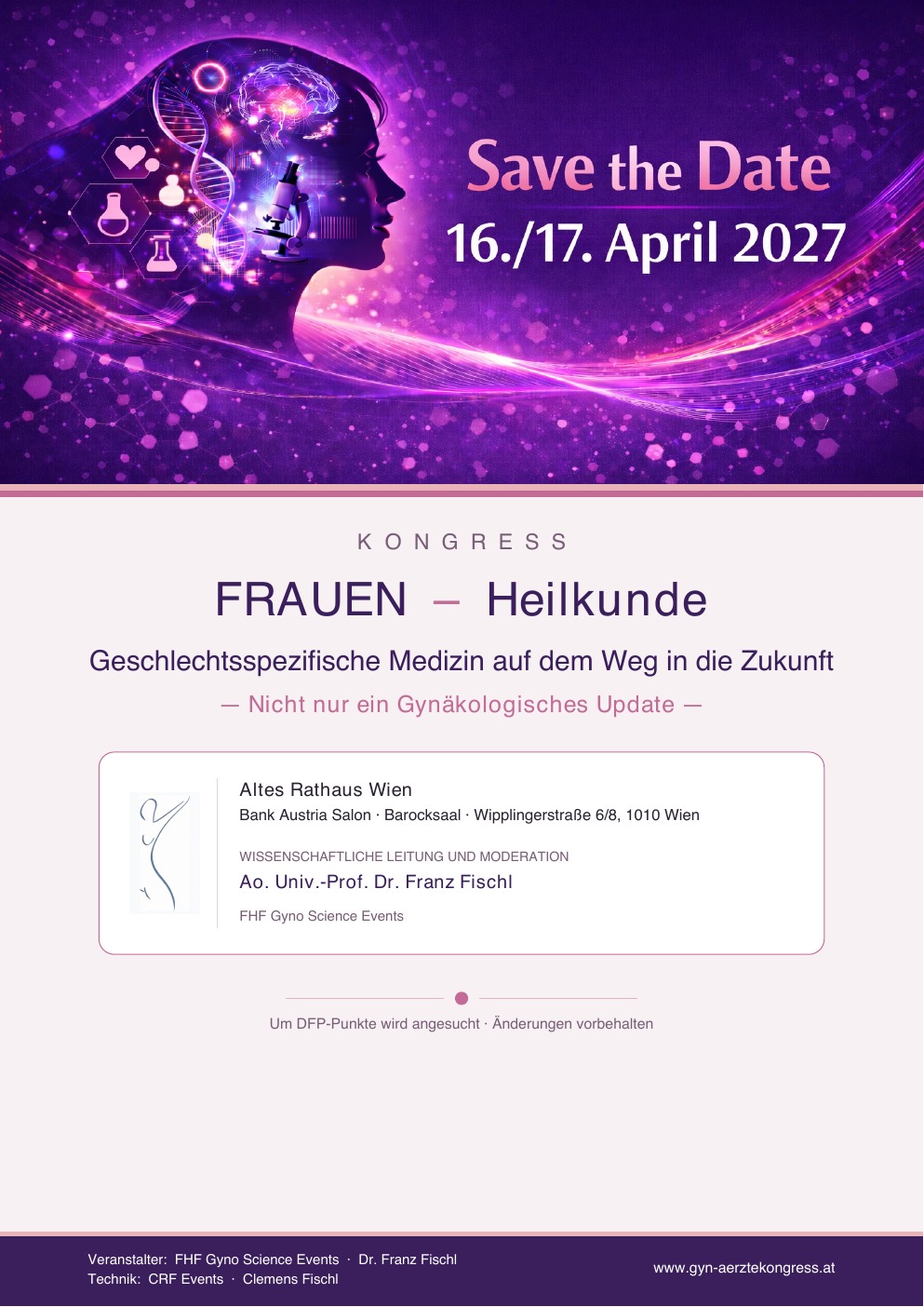 Programm zum Kongress 2027, Seite 1